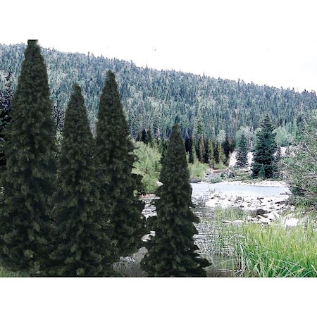 Woodland Scenics Woodland Scenics WOO1586 4 - 6 in. Evergreen Blend - Pack of 13 WOO1586